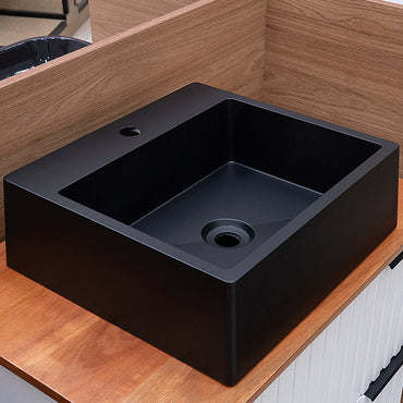 Cuba para Banheiro - Genova Preto 40cm