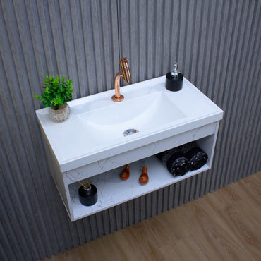 Gabinete para banheiro - Zoff Branco 60cm