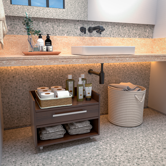 Armário para banheiro multiuso - Ancona Munique 50cm