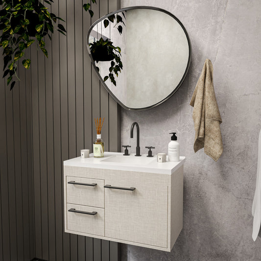 Gabinete para banheiro - Potenza Lineo 60cm