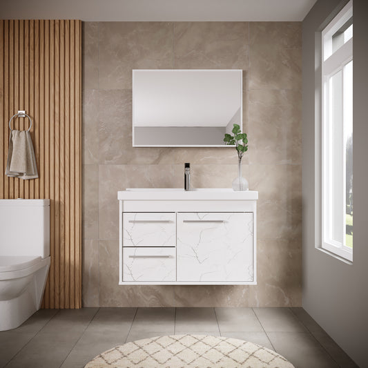 Gabinete para banheiro - Potenza Branco 60cm