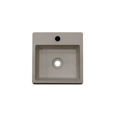 Lavatório de sobrepor - Palermo Capuccino 30cm