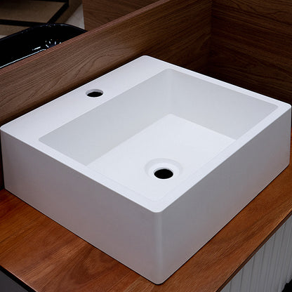 Lavatório de sobrepor - Genova Branco 40cm