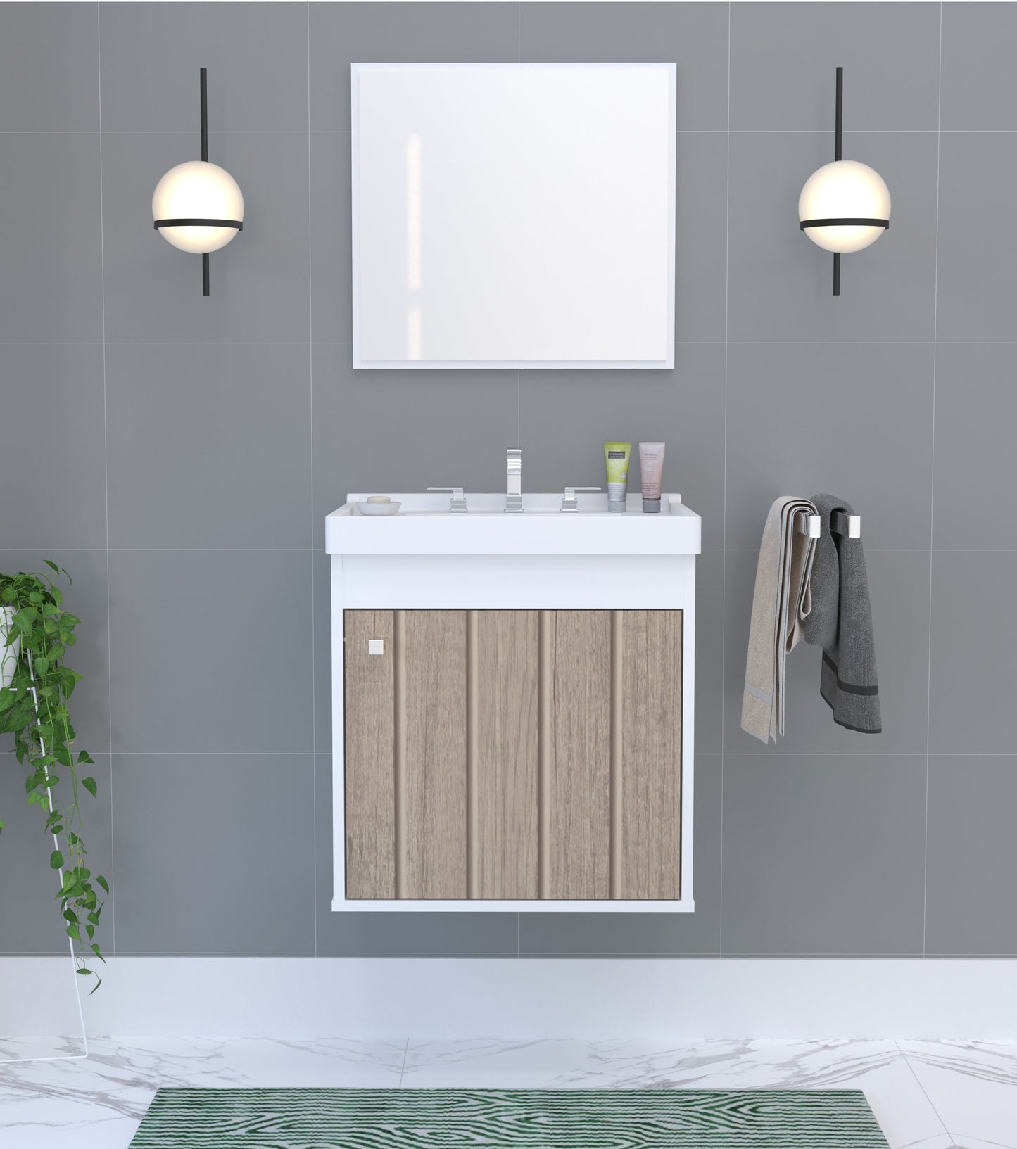 Gabinete para banheiro - Veneto Berlin 40cm